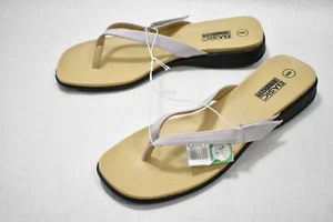 Sandalias Basic Editions Lila Talla 9 Chanclas Para Mujer Nuevas De Colección - Imagen 1 de 6