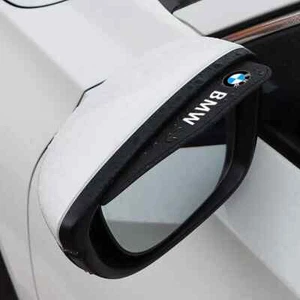 2X Rear View Mirror Rain Board Eyebrow Sun Visor for BMW Car Accessories - Bild 1 von 6
