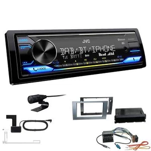JVC Digital Autoradio Bluetooth DAB+ für Seat Exeo anthrazit ohne Canbus - Bild 1 von 6