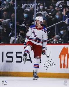 Signed Chris Kreider New York Rangers 16x20 Photo - Picture 1 of 1