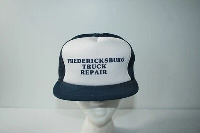 Винтажная бейсболка Fredericksburg для ремонта грузовиков бейсболка с сеткой темно-синяя - Изображение 1 из 4