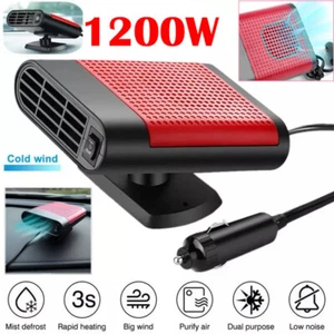 12V Auto Car Electric &Fan Auto Heater 2 in 1 - Picture 1 of 16