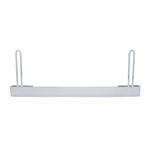 Anti-Sail Chrome Bracket with 2" Bottom - Peterbilt Battery Box Mud Flap - Picture 1 of 1