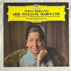 TERESA BERGANZA Arie Italiane Barocche 1979 Vinyl LP Deutsche Grammophon - VG+ - Picture 1 of 4