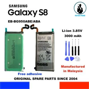 GENUINE BATTERY SAMSUNG GALAXY S8 SM-G950 EB-BG950ABE EB-BG950ABA 3000mah OEM - Photo 1 sur 10