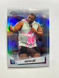 Keith Lee 2021 Topps Chrome #23 WWE Refractor Card - Picture 1 of 2