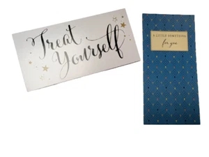 2 x MONEY WALLETS GIFT CARD CASH ENVELOPE Adult Family Birthday Treat - Picture 1 of 1