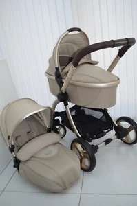 EGG 2 FEATHER PRAM/STROLLER & CARRYCOT BUNDLE - Picture 1 of 17