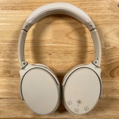Srhythm NC25 ANC Headphones Ivory Wireless Noise Cancelling Foldable with Case - Image 1 of 4