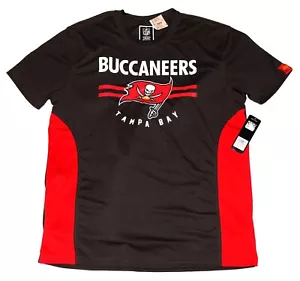 NFL Team Apparel Tampa Bay Buccaneers Men's QTMD332STB-RO T-Shirt Size XL - Picture 1 of 8
