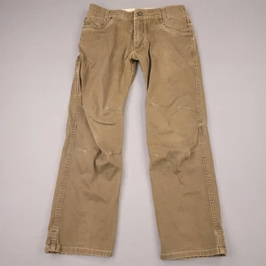 Kuhl Hose Herren 34x32 braun Easy Ryder Gelenk Knie Outdoor Workwear Wandern - Bild 1 von 14