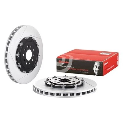 For Aston Martin V8 Vantage 11-16 Replacement Slotted Vented Front Brake Rotor Foto 1 de 4