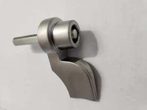 Pella Satin Nickel Sliding Door All Metal Thumb Turn, Genuine Pella - Picture 1 of 3