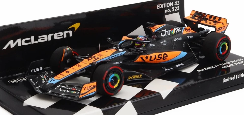 1/43 MINICHAMPS - McLAREN - F1  MCL60 TEAM McLAREN N 81 BAHRAIN GP 2023 53723438 - Immagine 1 di 1