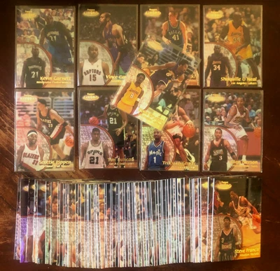 2000-01 Topps Gold Label Completo NBA Juego Base de 80 Tarjetas! KOBE BRYANT! ¡GRANATE! Foto 1 de 4