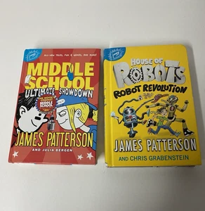 House of Robots Robot Revolution & Middle School Ultimate Showdown Hardcover 2 - Picture 1 of 12