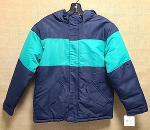 Falls Creek Black Grey Colorblock Winter Jacket Youth XL 14-16 Insulated NEW - Picture 1 of 8