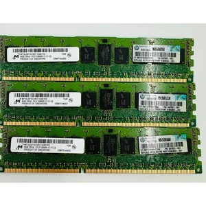 Micron MT18JSF1G72PZ-1G6E1HF 8GB 1RX4 PC3-12800R-11-11-C2 Server Memory Lot of 3 - Picture 1 of 7