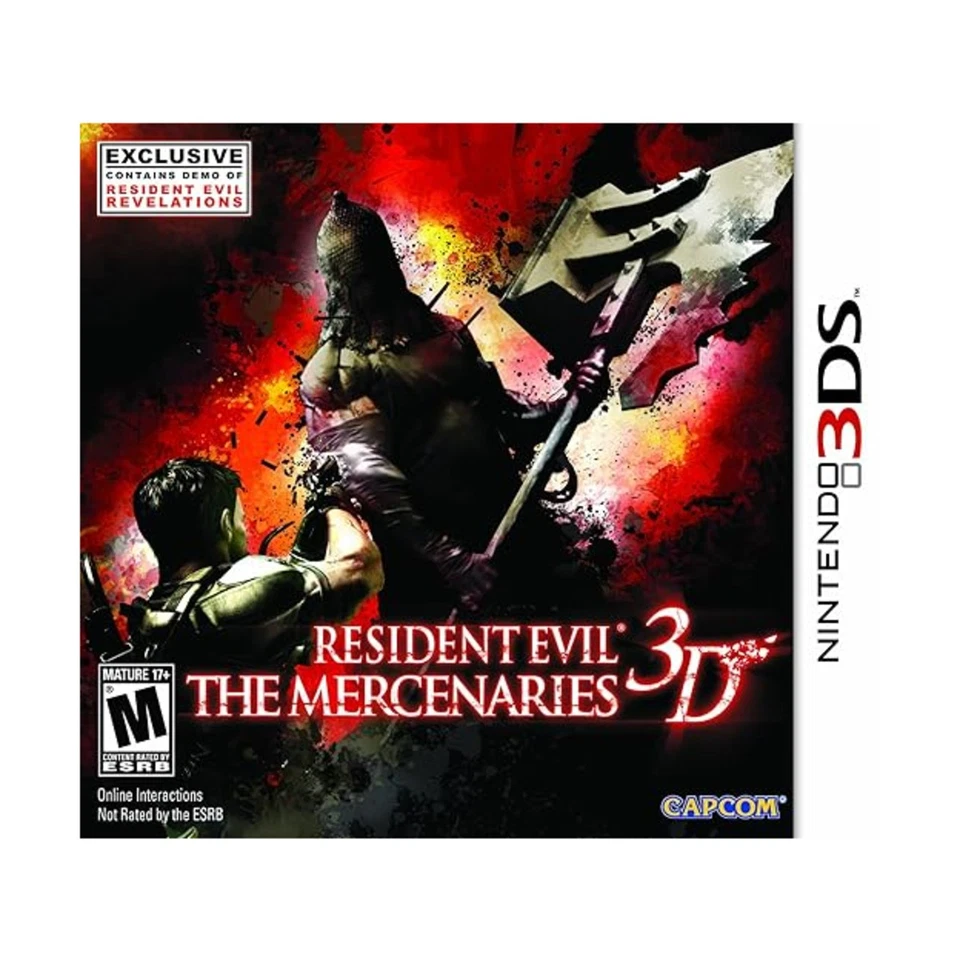 Capcom Video Game Resident Evil - The Mercenaries 3D SW (New) - Image 1 of 1
