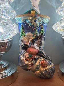 Christopher Radko Winterwood Wings Stocking - Bild 1 von 6