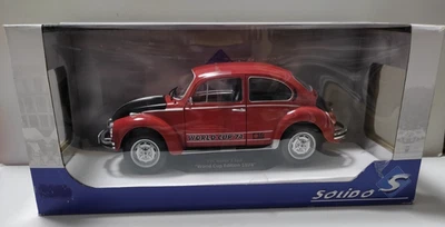 SOLIDO 1:18 AUTO  VOLKSWAGEN VW KAFER 1303 WORLD CUP EDITION '74 ART S1800513 - Immagine 1 di 4