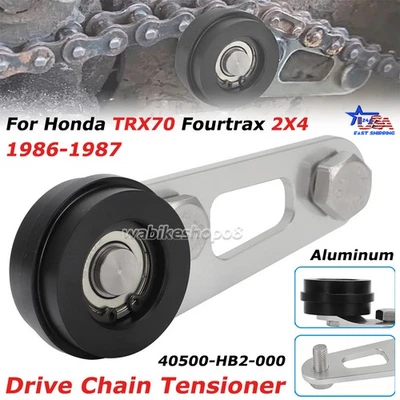 For Honda Drive Chain Tensioner 1986-1987 TRX70 Fourtrax 2x4 40500-HB2-000 ATV Foto 1 de 4