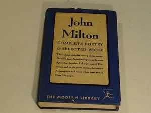 Complete Poetry & Selected Prose John Milton Modern Library Vintage Book - Bild 1 von 5