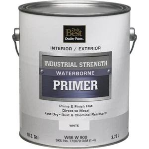 Do it Best Industrial Strength Waterborne Primer, White, 1 Gal. W66W00900-16 SIM - Picture 1 of 1
