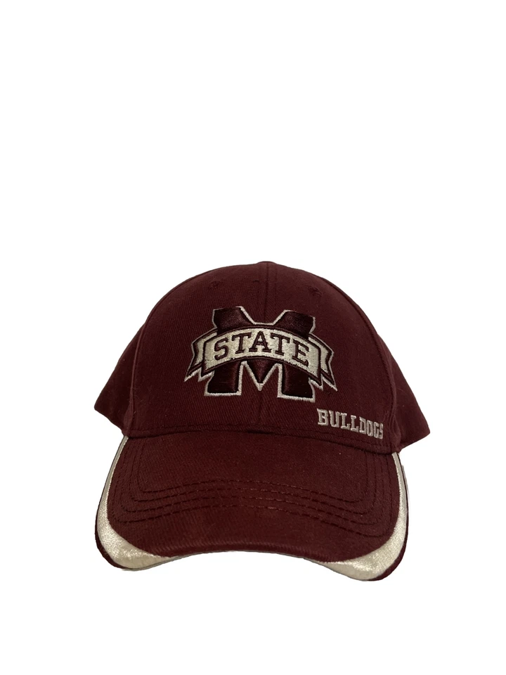 Sombrero ajustable de algodón bordado vintage NCAA Mississippi State Bulldogs Foto 1 de 4