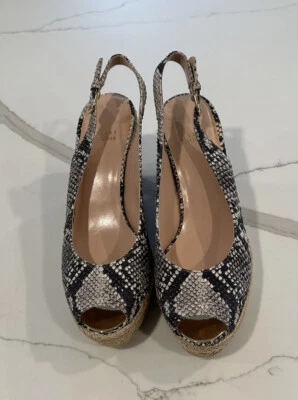 Stuart Weitzman Slingback Peep toe Wedge, Size 10N NWOT - Image 1 of 4