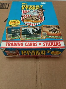 * Desert Storm Trading Cards Box of 36 Packs - Picture 1 of 2