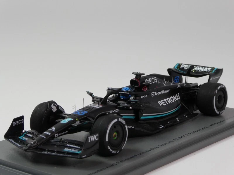 Spark Mercedes AMG F1 W14 #63 George Russell Saudi Arabian GP 2023 1/43 S8562