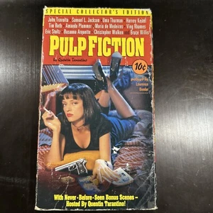 Pulp Fiction (VHS, 1996, Special Collectors Edition) Tested Works - Picture 1 of 3