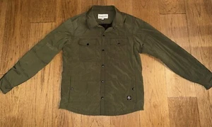Backcountry Shirt Mens L Base Camp Insulated Green Shacket Hunting Hiking Jacket - Picture 1 of 8