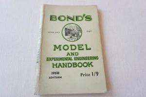 1950 Bonds Model Railway & Engineering Catalogue Book - Picture 1 of 11