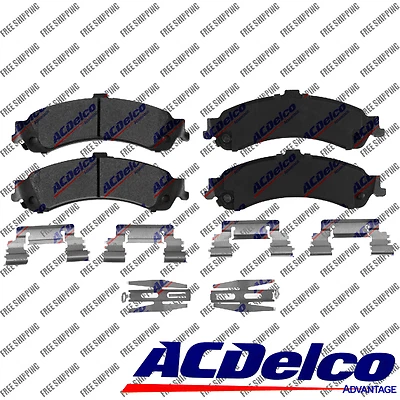 REAR Brake 4WD Ceramic ACDelco Advantage Set For Cadillac Escalade ESV EXT - Image 1 of 3