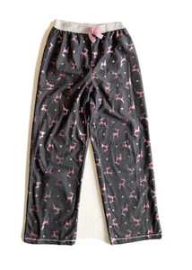Saint Eve Kids Reindeer Sleep Pants Girls Size 12 - Picture 1 of 4