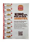 Burger King® Coupons King ist, wer an sich arbeitet. Gültig bis 15.9.2023