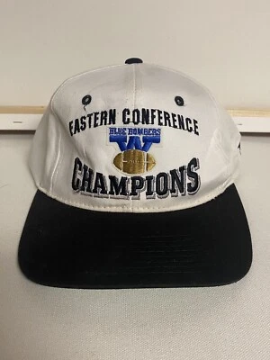 Vintage Starter Winnipeg Blue Bombes Snapback Hat/Cap 1993 CFL Football - Image 1 of 4