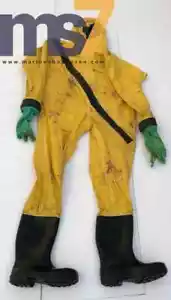 HYGRAPHA RINBA PATROL Chimique Protection / Protection Complet Suit Taille XL #2 - Picture 1 of 7