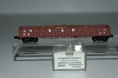 N Scale MTL 62020 Norfolk & Western 50' Gondola with Load 70699 C18332 - Image 1 of 2
