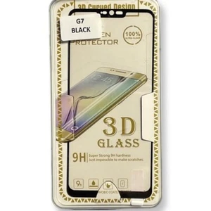 3D Hartglas Displayschutzfolie Case Friendly für LG G7 - Bild 1 von 6