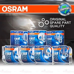 OSRAM COOL BLUE ADVANCE H1 H3 H4 H7 H11 HB3 HB4 5000K MEGA Weiss Halogen Lampen - Picture 1 of 17