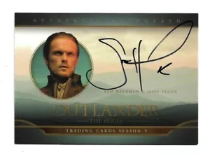 2023 Cryptozoic Outlander Season 5 Autograph SH3 Sam Heughan as Jamie Fraser - Picture 1 of 3
