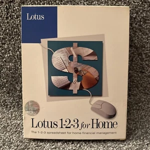 Lotus 123 Tabelle für Home Financial Management, teilweise versiegelt, 1992 - Bild 1 von 9