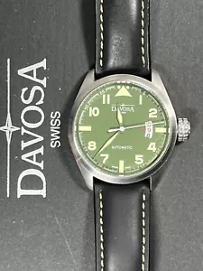 DAVOSA Military Green Men’s Performance Automatic 25J Watch 16151174 20ATM Ø42mm - Picture 1 of 11