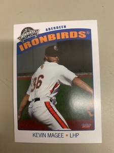 Kevin Magee Card 2021 Aberdeen Ironbirds Team Card