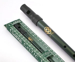 Clarke Celtic Tin Whistle Green D - Picture 1 of 1