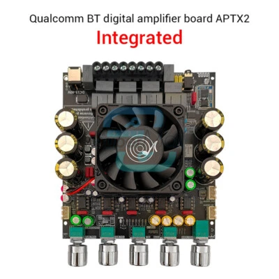 ZK-APTX2 NE5532 TPA3223 Bluetooth Power Amplifier Board Module 2.1CH 2*200W+400W - Bild 1 von 4
