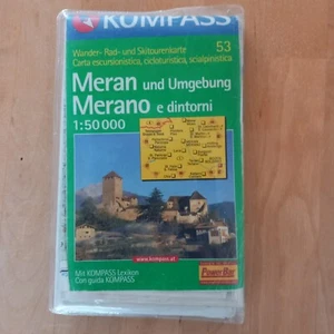 Wander-Rad-Skitourenkarte Meran und Umgebung - Bild 1 von 2
